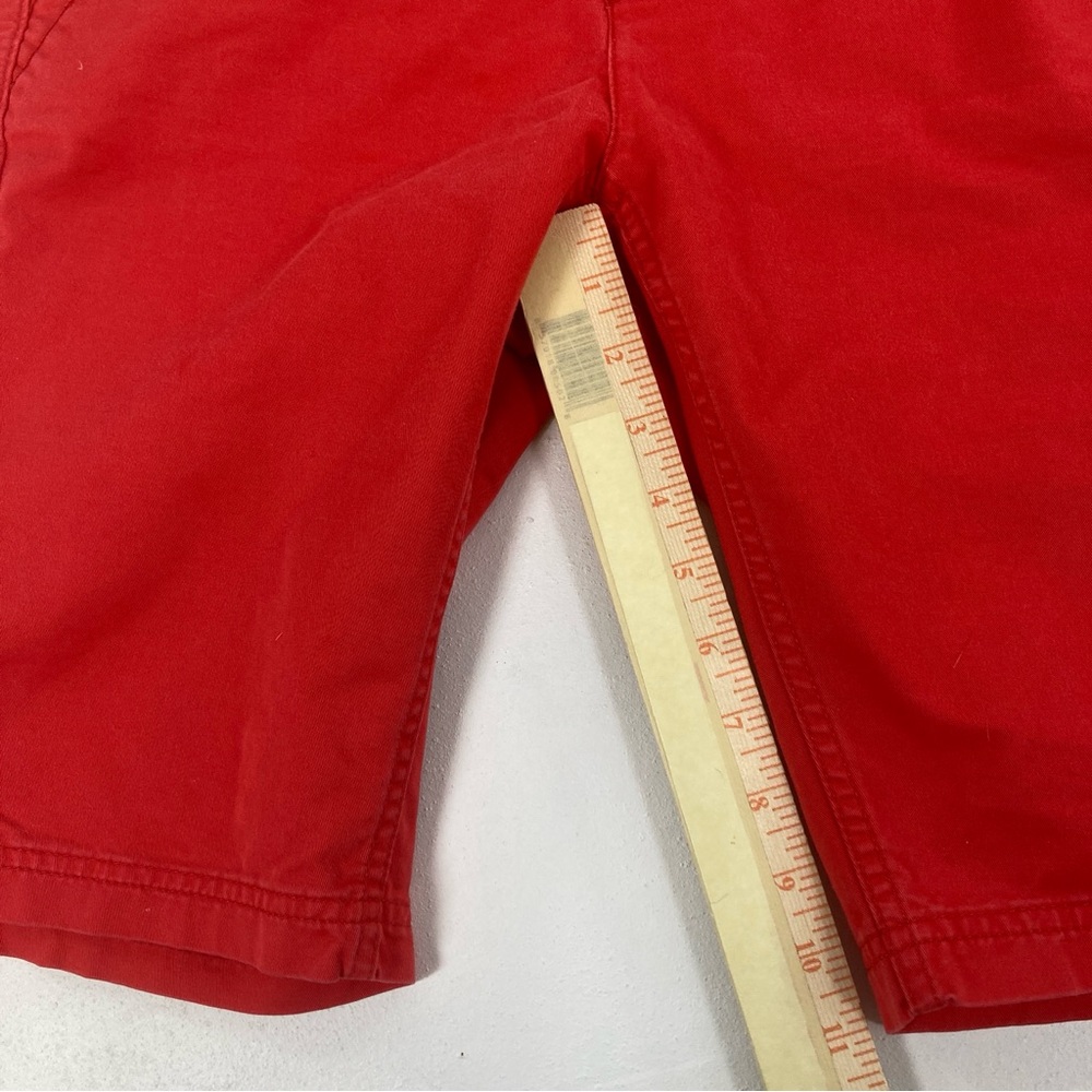 The North Face Shorts Women 10 Bermuda Flat Front Red Casual Vacation - Picture 5 of 15